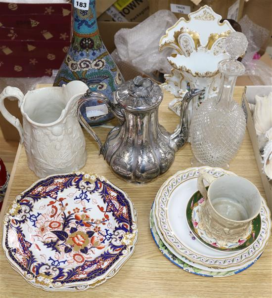 A group of assorted ceramics